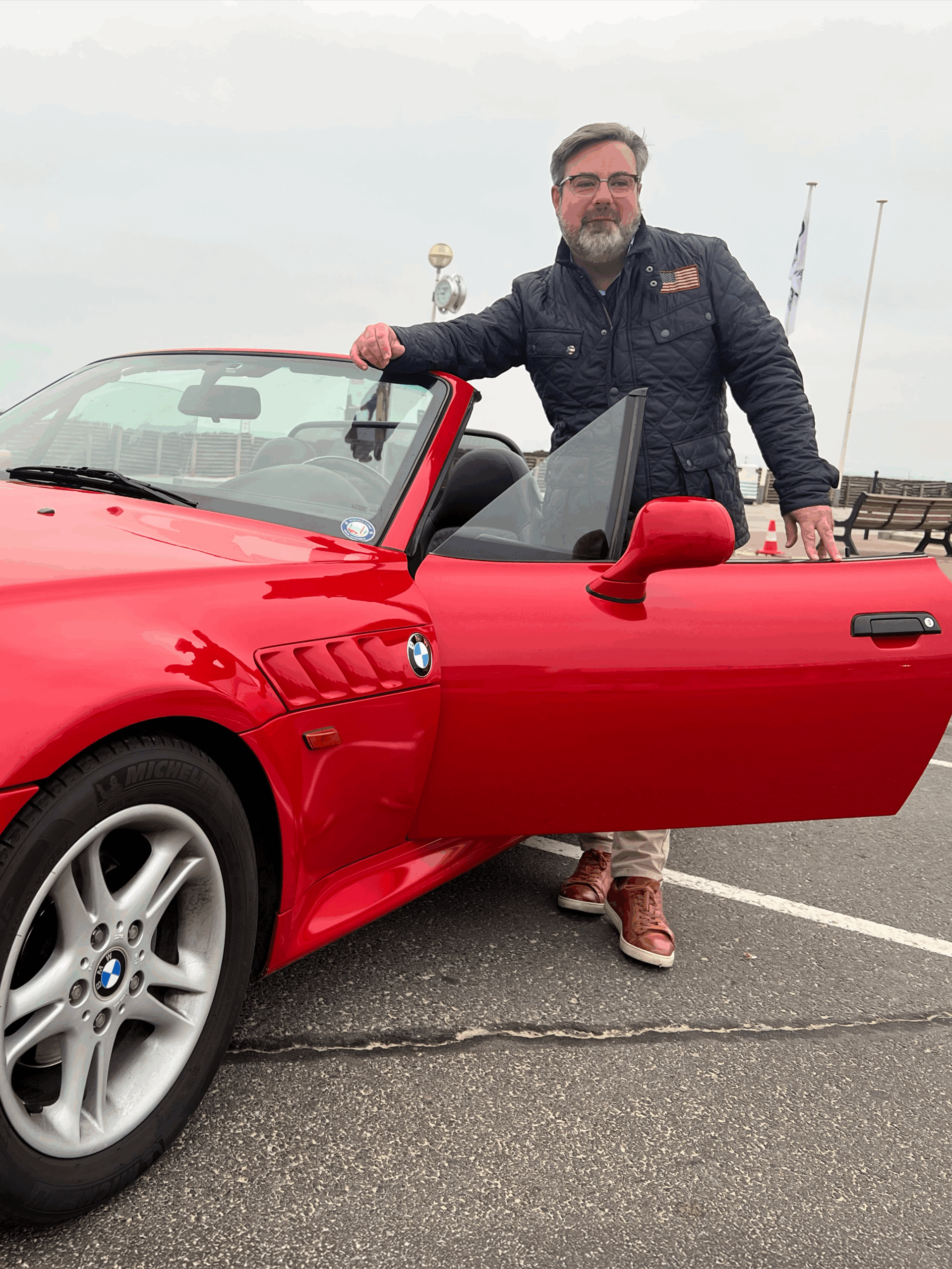 Guillaume VANHEMS, gérant de NORMANDY VINTAGE CARS : vente et recherche de voitures vintage