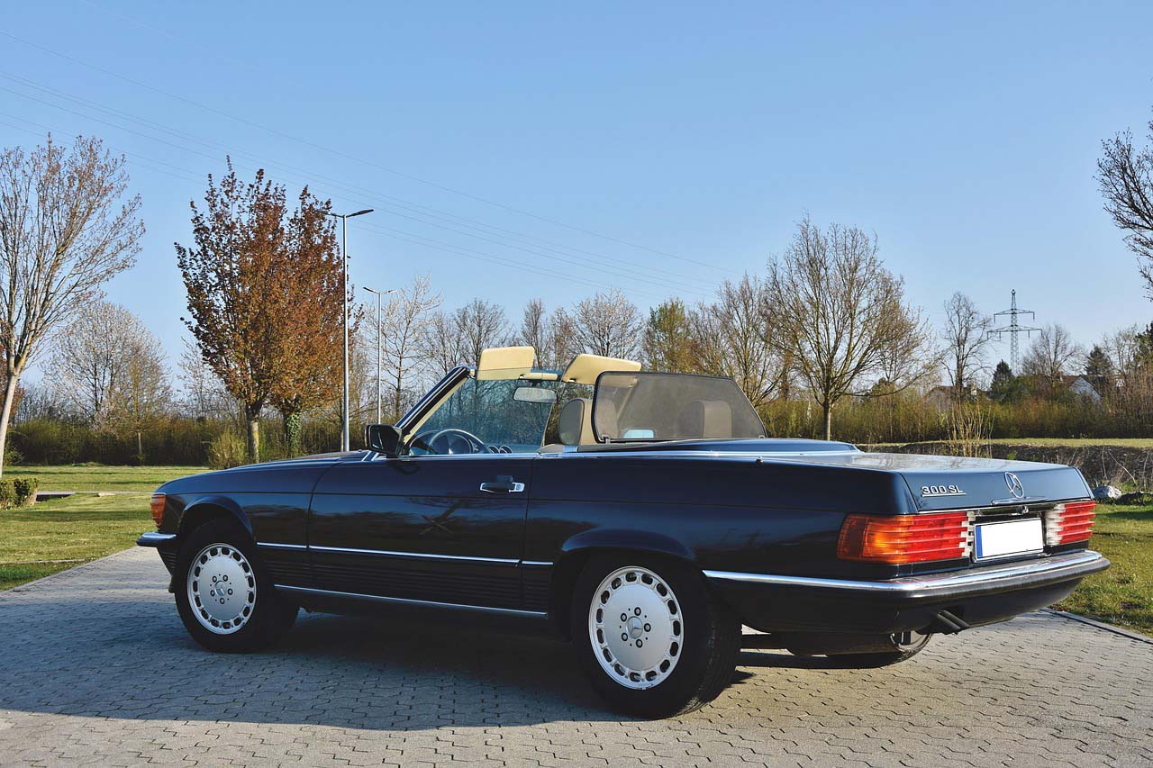 MERCEDES 300 SL - voiture vintage - NORMANDY VINTAGE CARS