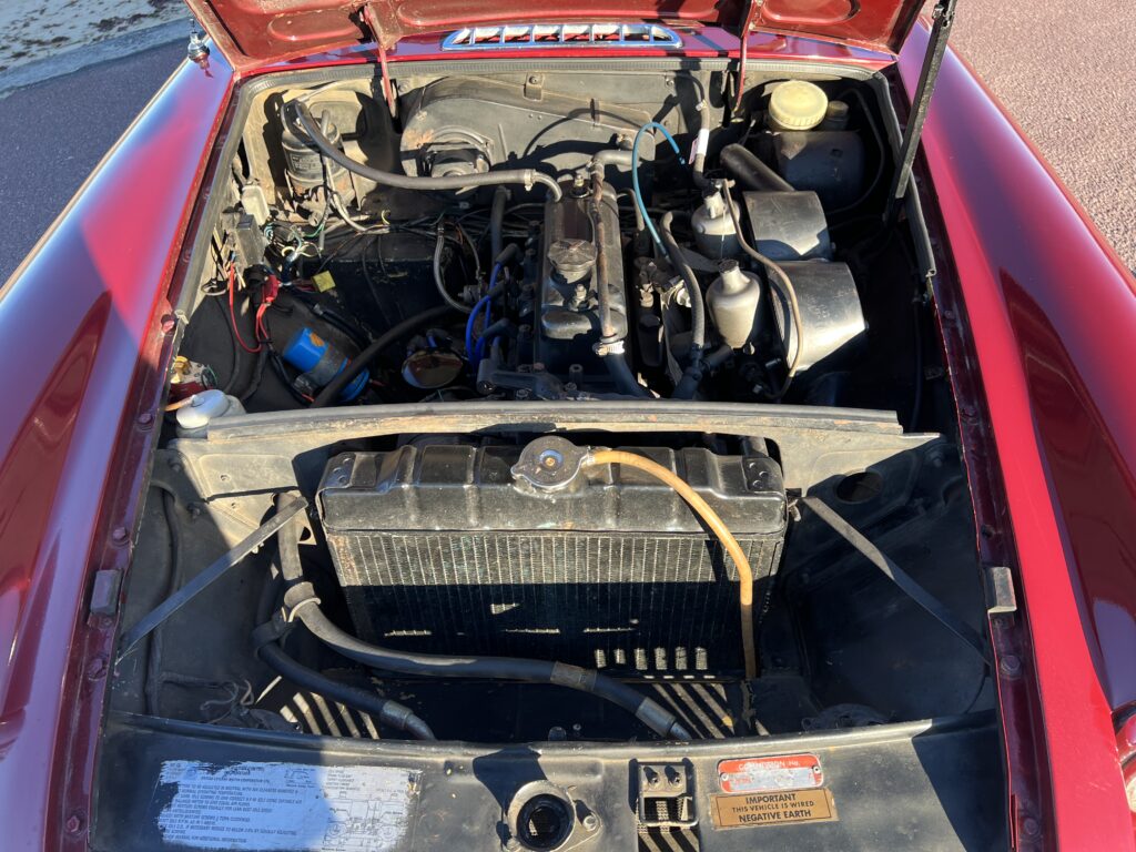 MGB NORMANDY VINTAGE CARS MOTEUR